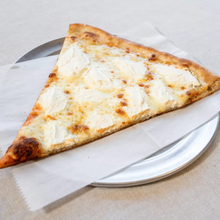 Savor Our White Pizza