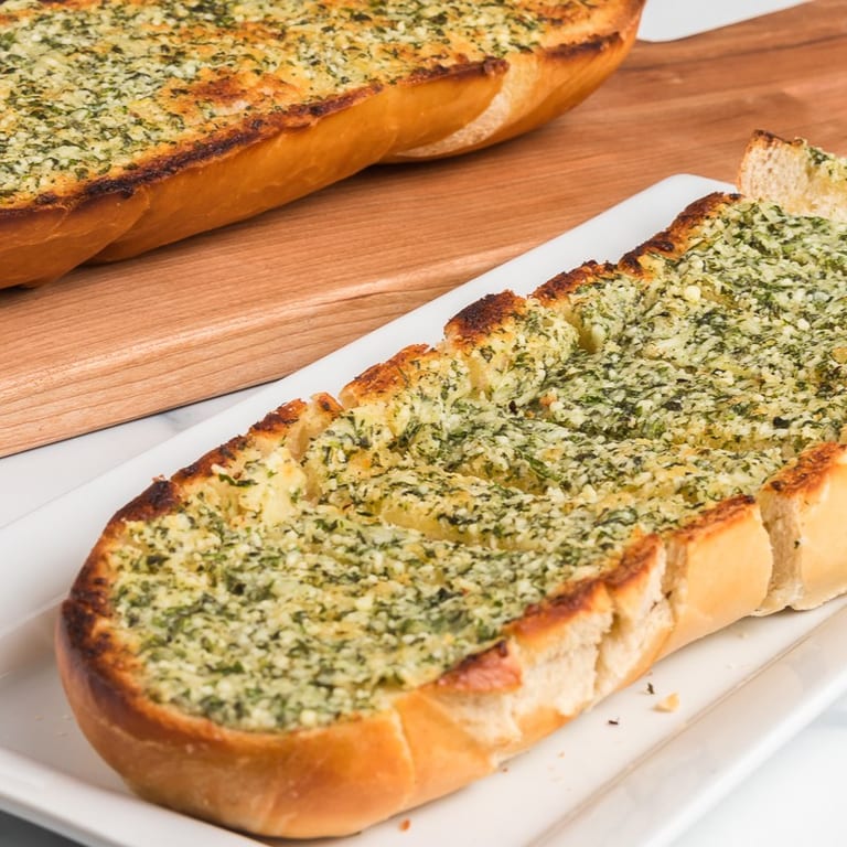 Delicious Garlic Bread Awaits