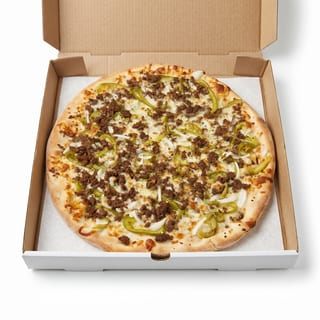 Philly Cheesesteak Pizza