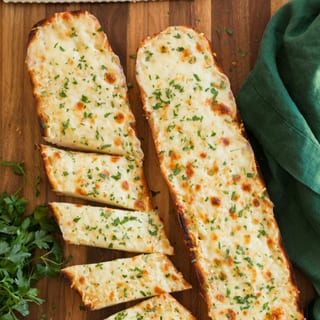 Whole Garlic Bread with Cheese