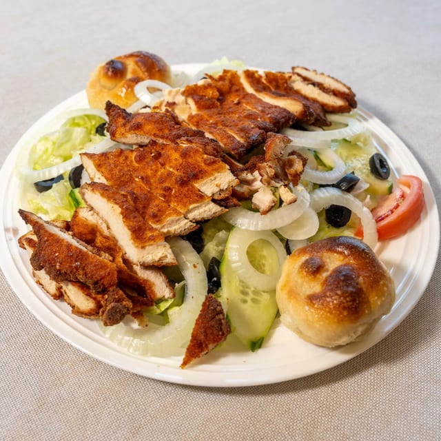 Fried Chicken Salad.
