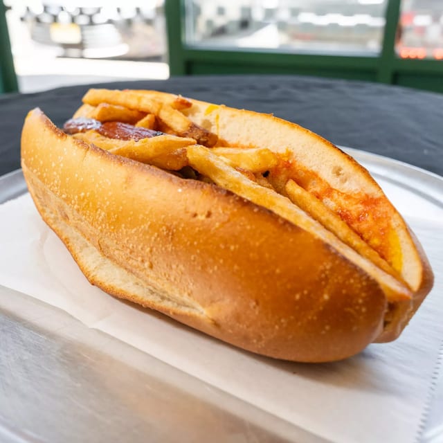 Italian Hot Dog.